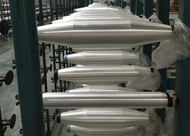 Porcellana 15D / il filato di nylon del monofilamento di 1F PA6 ha torto il filato di cristallo bianco crudo Z/di S per la fabbricazione dei calzini fornitore